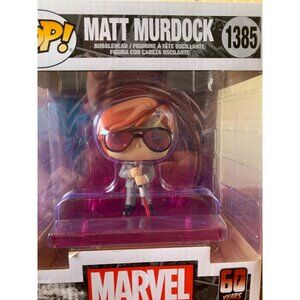 Funko Pop! Marvel Matt Murdock #1385 Bobblehead Figure Daredevil 60th Anniversar